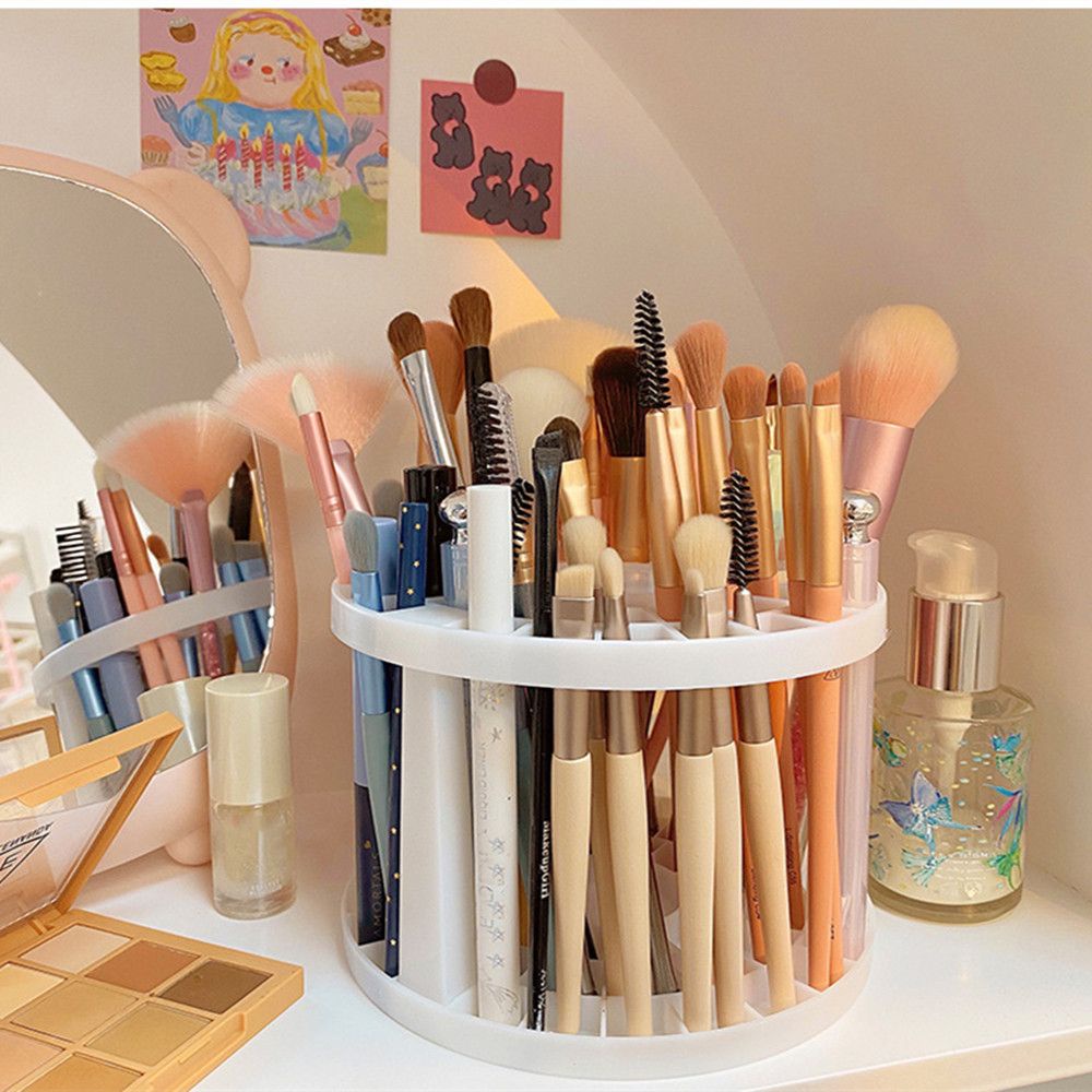 Hộp Đựng Cọ Trang Điểm 49 Lỗ Đa Năng Tiện Dụng