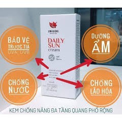 Kem chống nắng đa tầng - Daily Sun Cream Linh Hương - Mỹ phẩm Linh Hương Cao Cấp