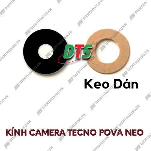 Kính camera tecno pova neo kèm keo dán