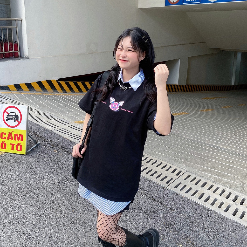 Áo thun unisex N7 Bad Viber phông tay lỡ nam nữ form rộng Local Brand | BigBuy360 - bigbuy360.vn