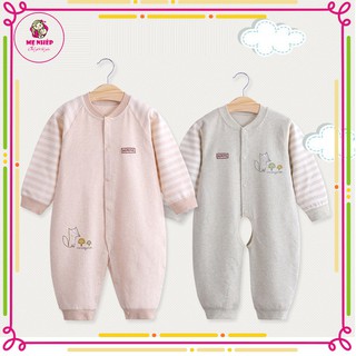 [Organic Baby] Body bông tự nhiên cotton hữu cơ cao cấp cho bé sơ sinh  6 - 24 tháng (trả lại shop nếu bé mặc không vừa)