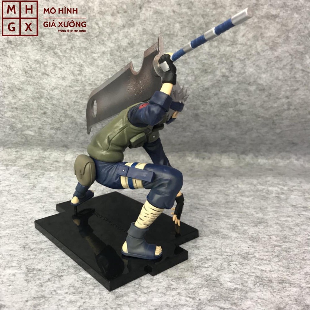 Mô Hình Naruto - Kakashi cầm đao siêu ngầu cao 15cm. Figure anime One Piece mô hình giá xưởng