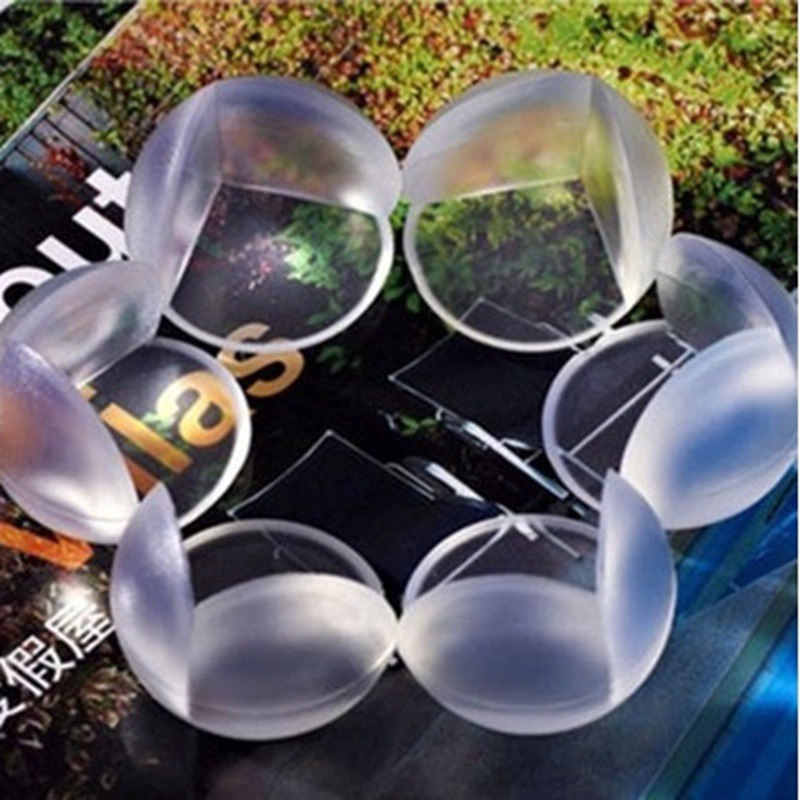 10Pcs Baby Safety Silicone Guards Cushion Table Corner Protector Edge Proofing