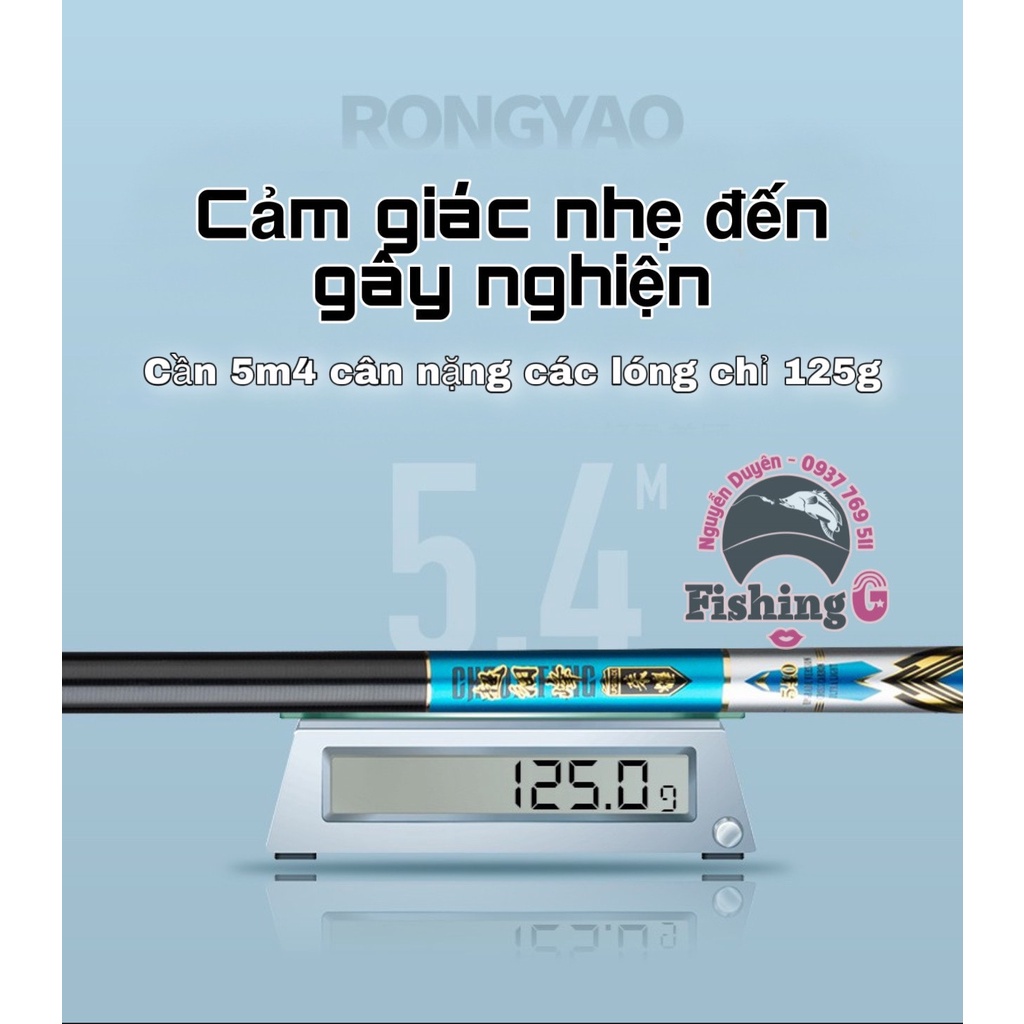 Cần câu tay GW Rồng Xanh