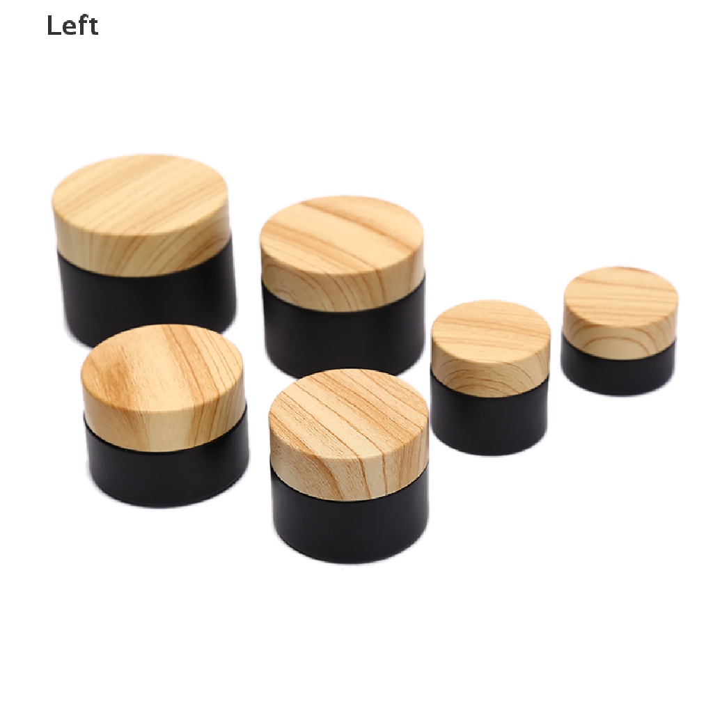 [Hàng mới về] Lọ thủy tinh mini màu đen đựng mỹ phẩm tiện dụng