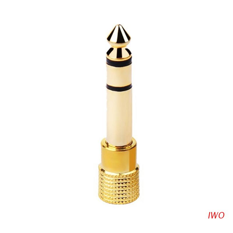 Đầu Nối Âm Thanh 6.35mm Male Sang 3.5mm Female