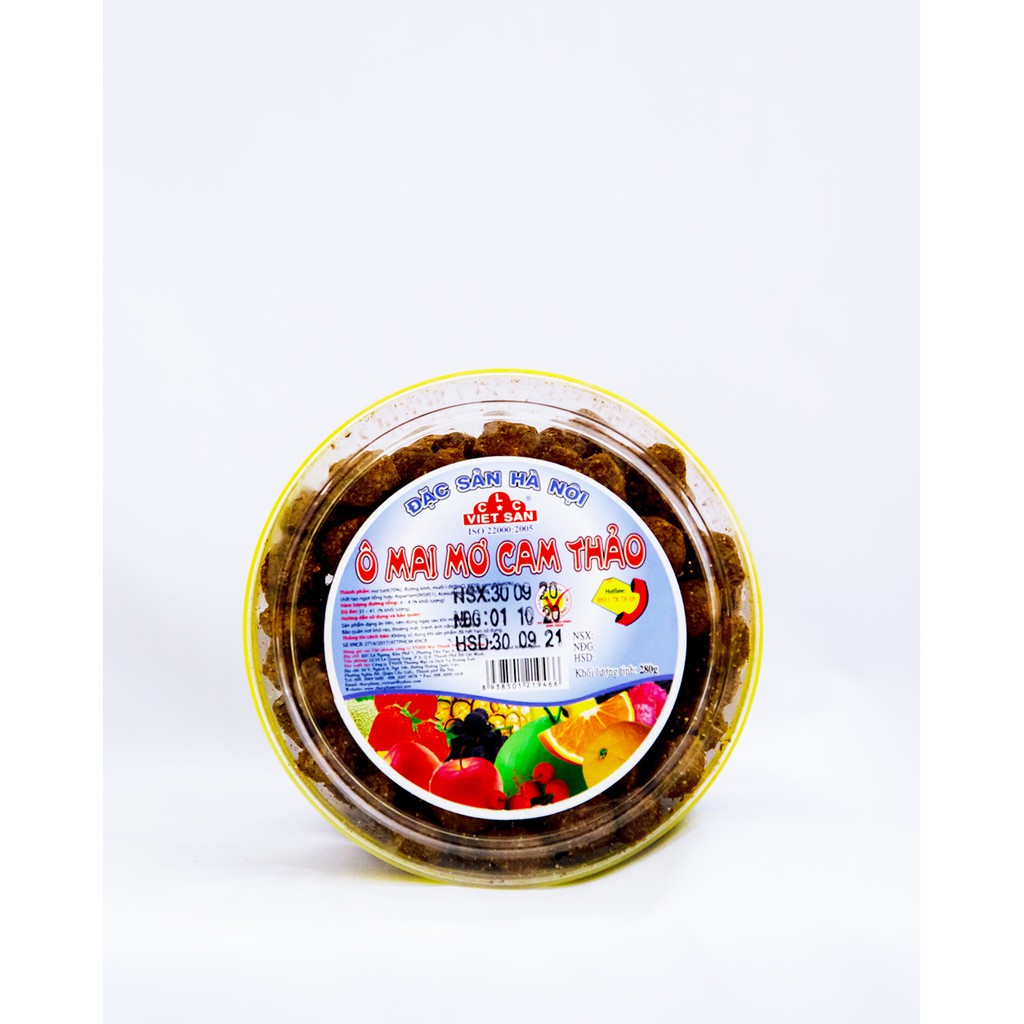 Ô Mai Mơ Cam Thảo Việt San (Hộp 280gr)