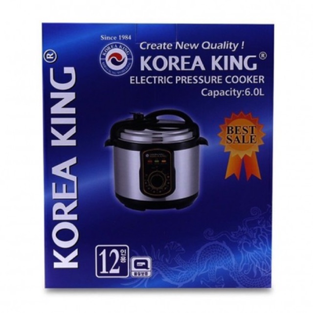 NỒI ÁP SUẤT KOREA KING KPRC-6008M CÔNG NGHỆ HÀN QUỐC