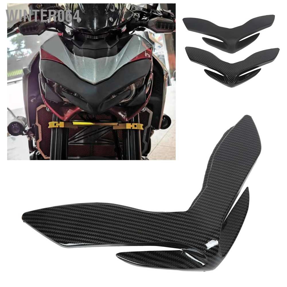 Winter064 fairing hình nón mũi mỏ trước Các bộ phận thay thế cắt mở rộng Đèn pha dành cho xe máy Z900 2018-2020