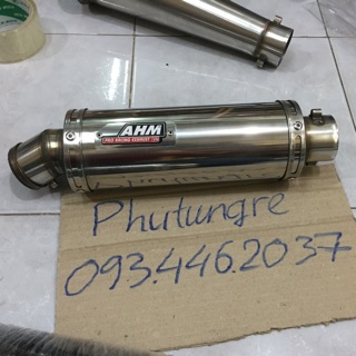 Lon pô AHM mẫu lon lớn inox
