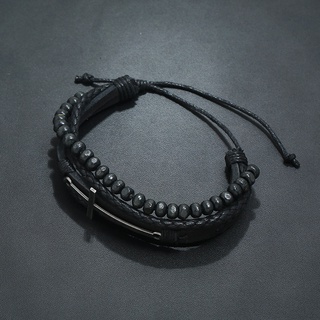 [VRH23] Vòng Tay Da Bện Handmade