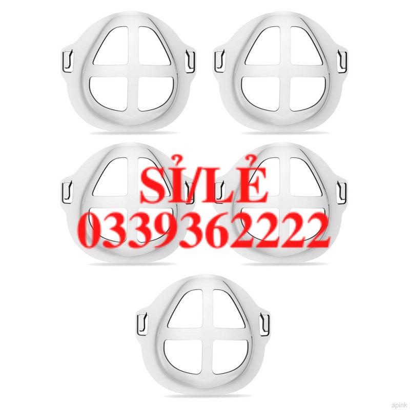 Set 5 khung đỡ 3D hỗ trợ đeo khẩu trang tiện dụng cao cấp