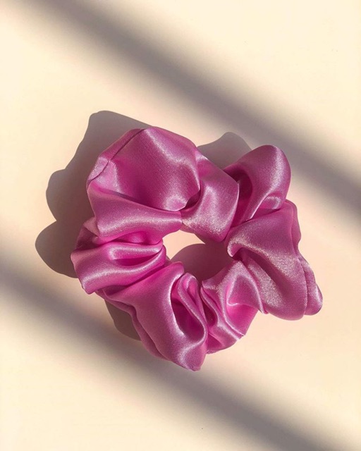 🍇SCRUNCHIES BUỘC TÓC MÀU TÍM 🍇