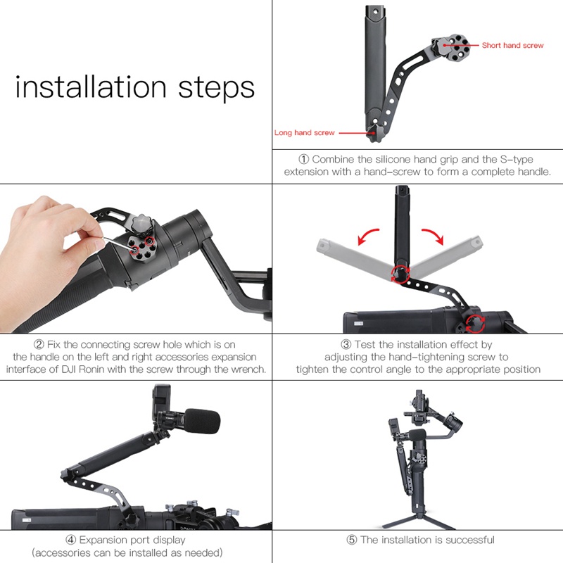 Tay cầm mở rộng cho DJI Ronin S | BigBuy360 - bigbuy360.vn
