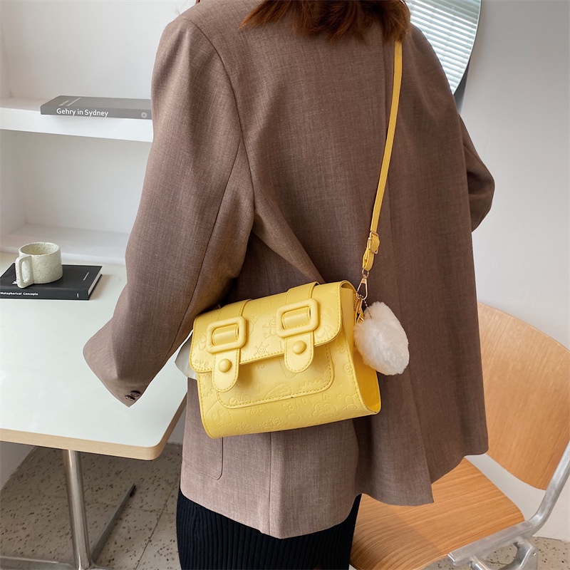 Túi Xách Dáng Vuông Nhỏ Thiết Kế Mới Thời Trang Theo Phong Cách Hàn Quốc