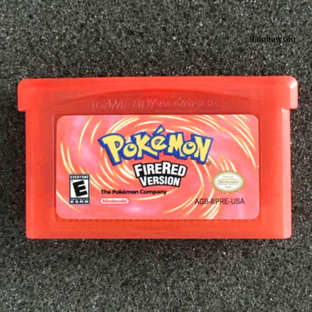 Thẻ Game Pokemon Rb- Sapphire / Fire Red / Leaf / Ruby / Ruby Cho Gba