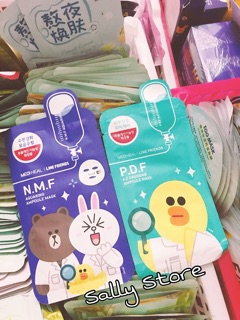 COMBO 30 MIẾNG MẶT NẠ LINE FRIEND