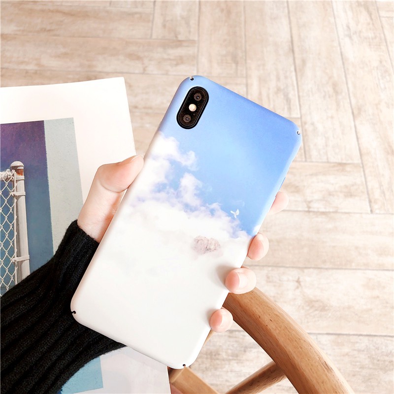 Ốp lưng iphone Sky sơn dầu cứng 5/5s/6/6plus/6s/6splus/7/7plus/8/8plus/x/xr/xs/11/12/pro/max/plus/promax | BigBuy360 - bigbuy360.vn