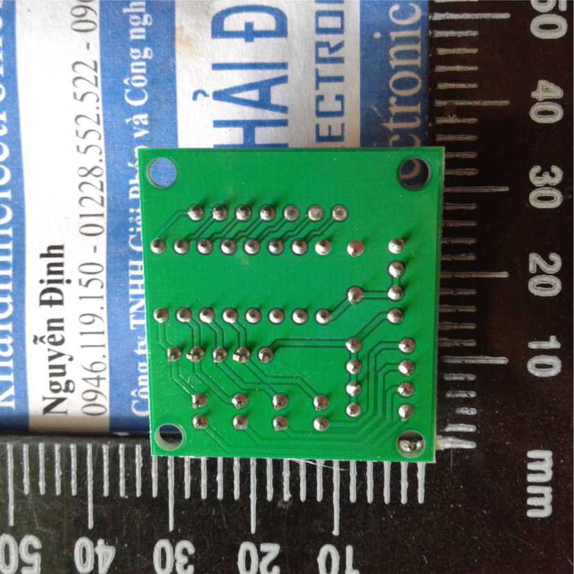 Module ULN2003 4 led báo jump chọn mức kde0120