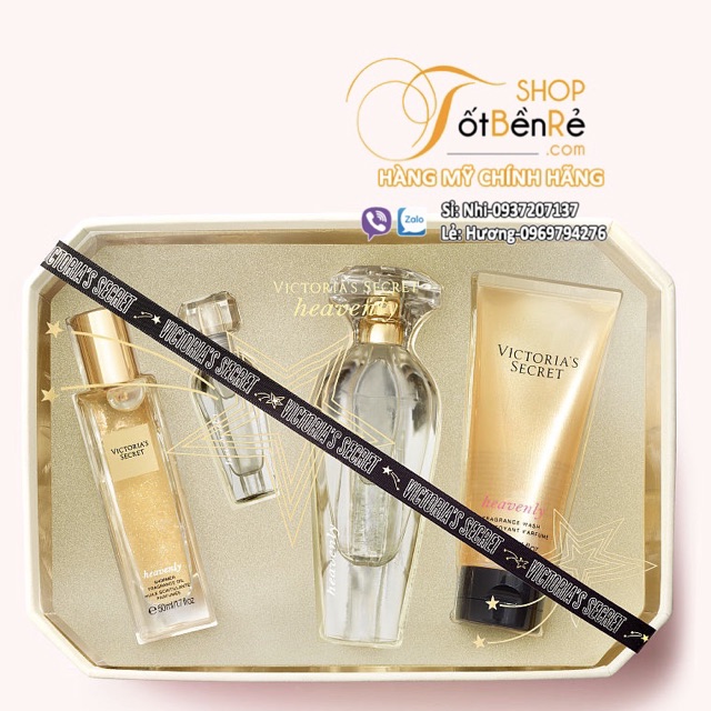 Gift set nước hoa Heavenly 4 sp | Thế Giới Skin Care