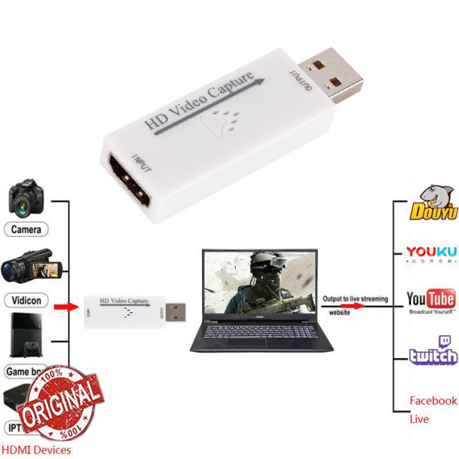 Thiết Bị Hỗ Trợ Quay Phim Usb 2.0 Cao Cấp