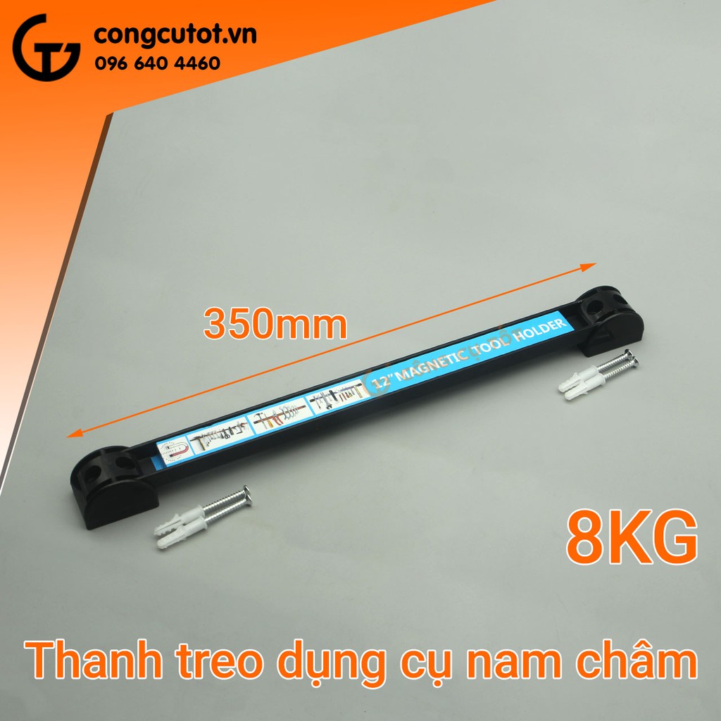 Thanh treo dụng cụ nam châm 12inch