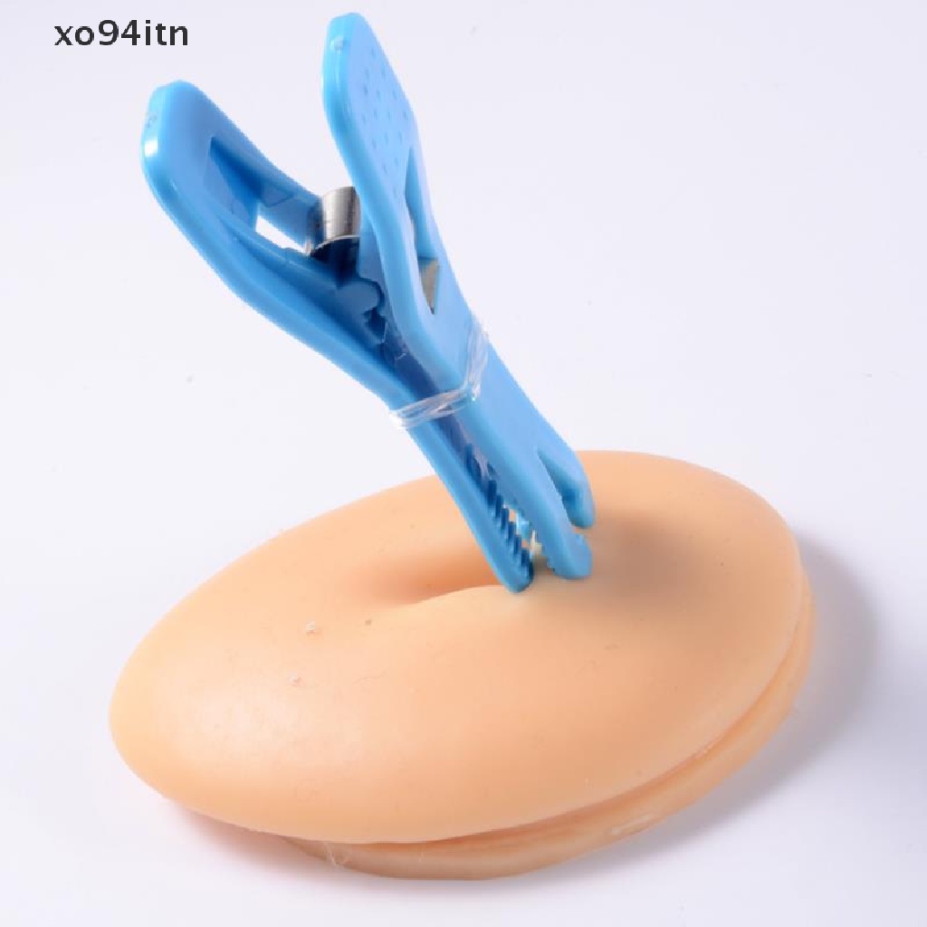 Kìm Kẹp Xỏ Khuyên Bằng Acrylic Hình Tròn Và Tam Giác