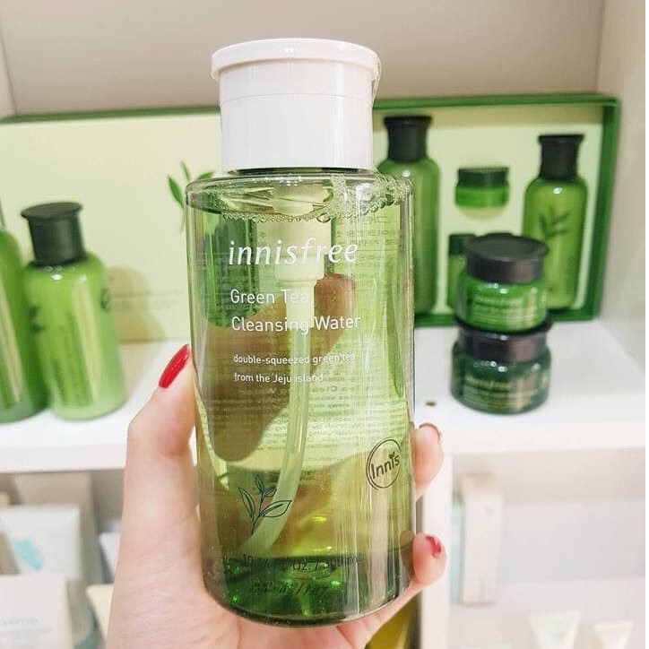 NƯỚC TẨY TRANG TRÀ XANH INNISFREE GREEN TEA CLEANSING WATER