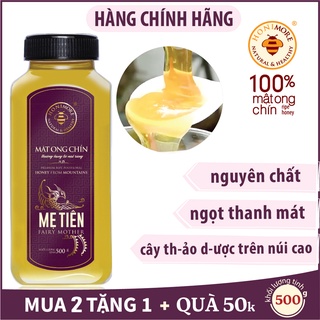 Mật ong nguyên chất, mật ong rừng Honimore Mẹ Tiên 500g - vị thanh dịu giúp tăng cường đề kháng, bồi bổ sức khỏe