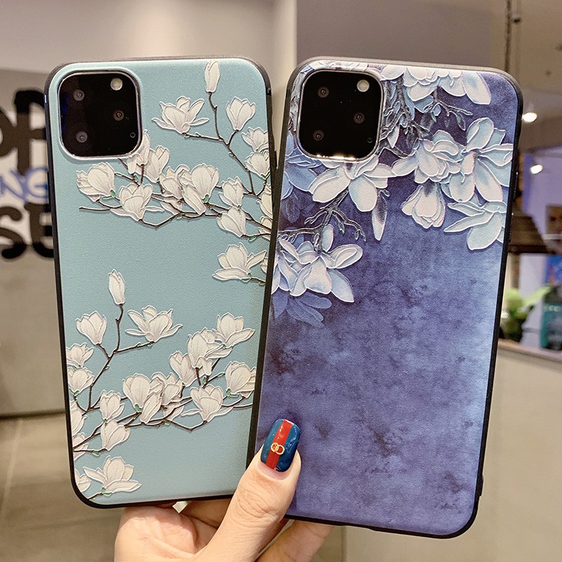 Ốp điện thoại họa tiết nổi 3D cho REALME C17 C15 C12 C11 C2 C3 X XT 7 7i 5 5I 5S 6i 6 Pro | GNC