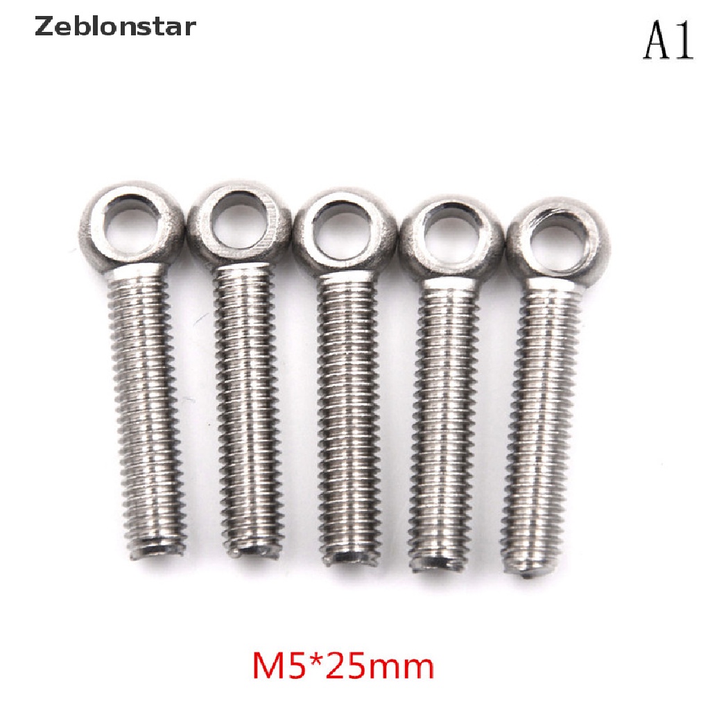 Set 5 Bu Lông Inox M5 M6 M8 M10 M12 Chuyên Dụng Chất Lượng Cao