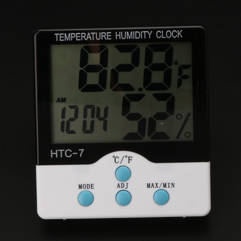 Bộ Đồng Hồ Đo Độ Ẩm Và Nhiệt Độ Mini Kỹ Thuật Số Màn Hình LCD