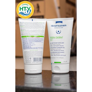 ( TEEN DERM ) Gel rửa mặt giảm nhờn ngừa mụn ISIS PHARMA teen derm gel 150 mL - NHÀ PHÂN PHỐI ĐÀ NẴNG