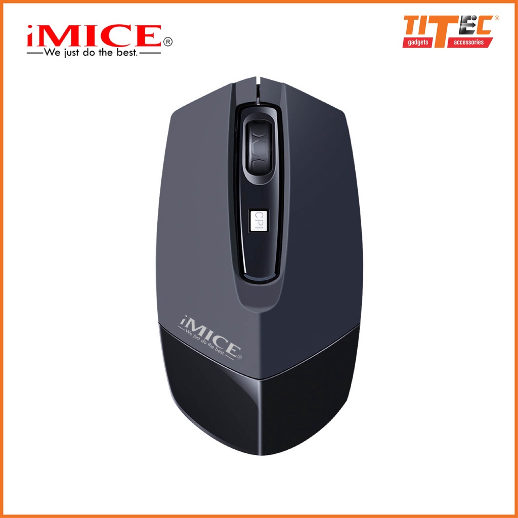Bộ phím chuột không dây IMICE AN100, 2400DPI, 104 nút bấm, kết nối USB Wireless - hàng chính hãng