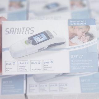 Nhiệt kế điện tử 6 in 1 Sanitas SFT 77, cực kì cần thiết cho mọi gia đình