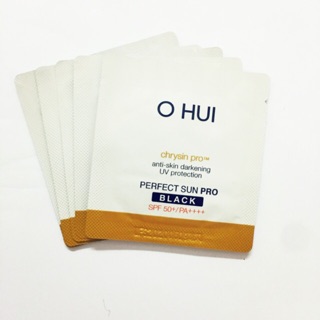 CONBO 10 GÓI KEM CHỐNG NẮNG OHUI BLACK