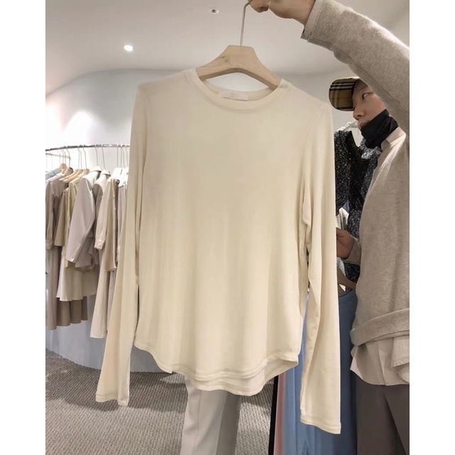 ÁO THUN TAY DÀI VẠT BẦU