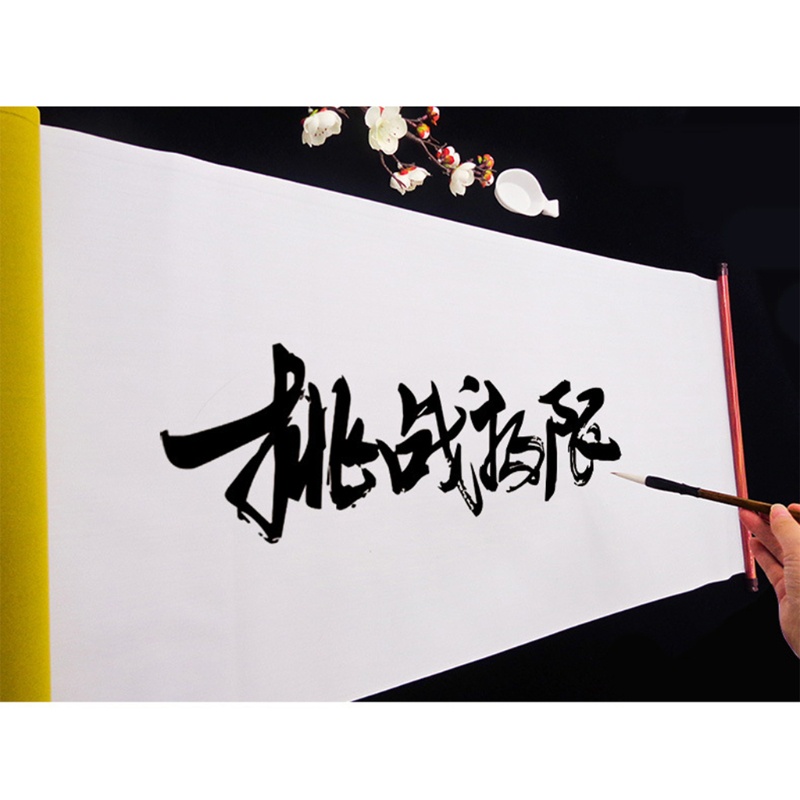 Cuộn vải dùng viết thư pháp phong cách Trung Hoa nhanh khô có thể tái sử dụng