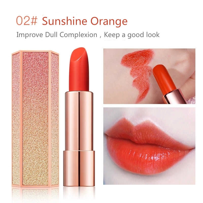 Leezi Lipstick Matte Lasting Schoolgirl Does Not Fade Moisturize Lip Gloss Beauty 8 Colors | BigBuy360 - bigbuy360.vn