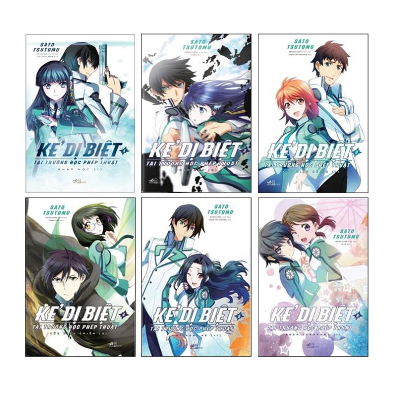 Sách Light Novel - Combo Kẻ Dị Biệt Tại Trường Học Phép Thuật (Bộ 6 cuốn) [Nhã Nam]