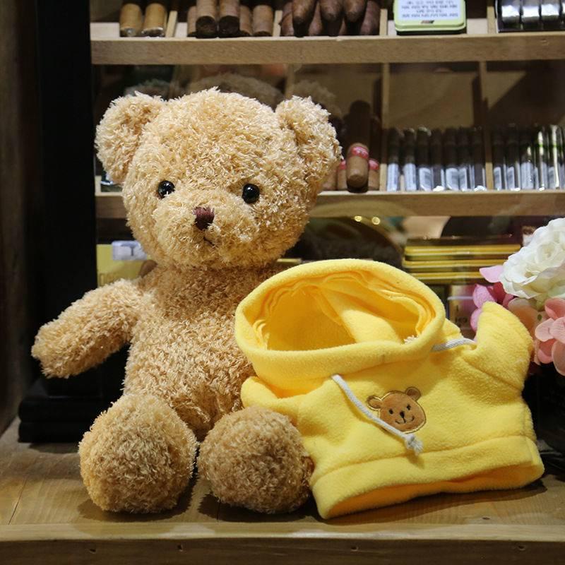 Gấu Teddy nhồi bông thiết kế dễ thương dùng làm quà tặng sinh nhật dành cho bạn gái