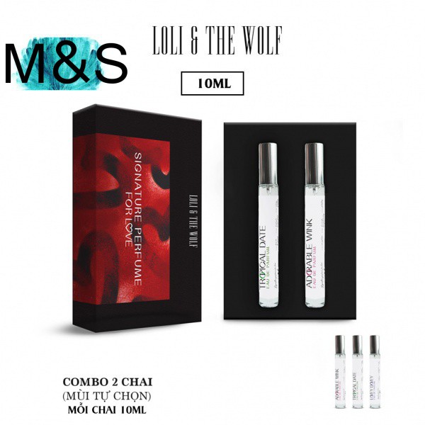 hàng trong kho   Bán sỉ  giá  đặc  biệt   Nước hoa Love Memory Box 2 chai nước hoa 10ml dành cho nam và nữ mùi tự chọn - | BigBuy360 - bigbuy360.vn
