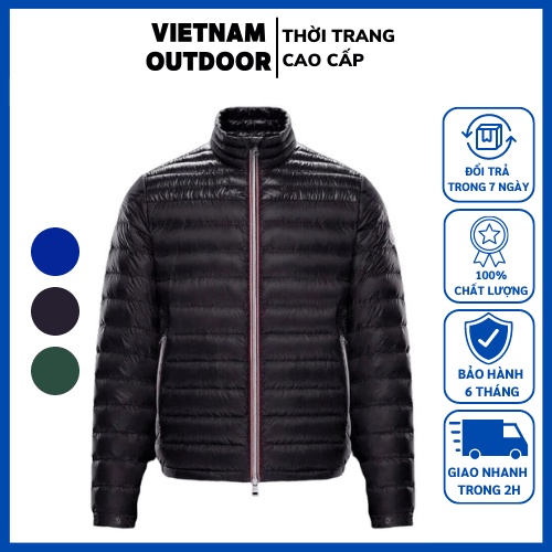 Áo khoác lông vũ nam Moncler siêu nhẹ - Áo phao nam giữ nhiệt mùa đông cực ấm HÀNG CAO CẤP