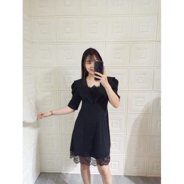 VÁY TAY BỒNG PHỐI REN DỰ TIỆC BIG SIZE | BigBuy360 - bigbuy360.vn