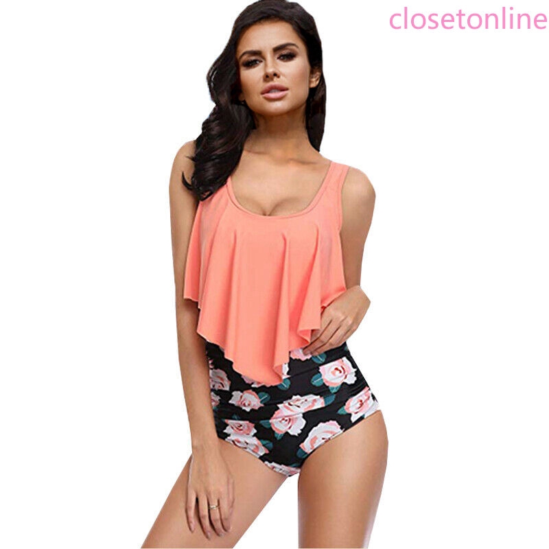 Set đồ tắm in họa tiết hoa cách điệu quyến rũ dành cho nữ | BigBuy360 - bigbuy360.vn