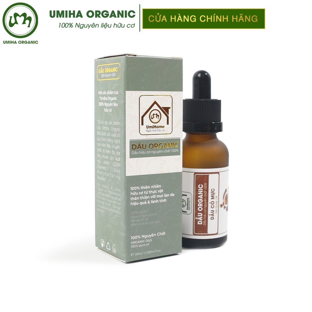 Dầu Cây Cỏ Mực Nguyên Chất Umiha 10/30ml Dưỡng và chăm sóc da hiệu quả