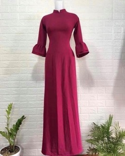 Áo dài tay cách điệu