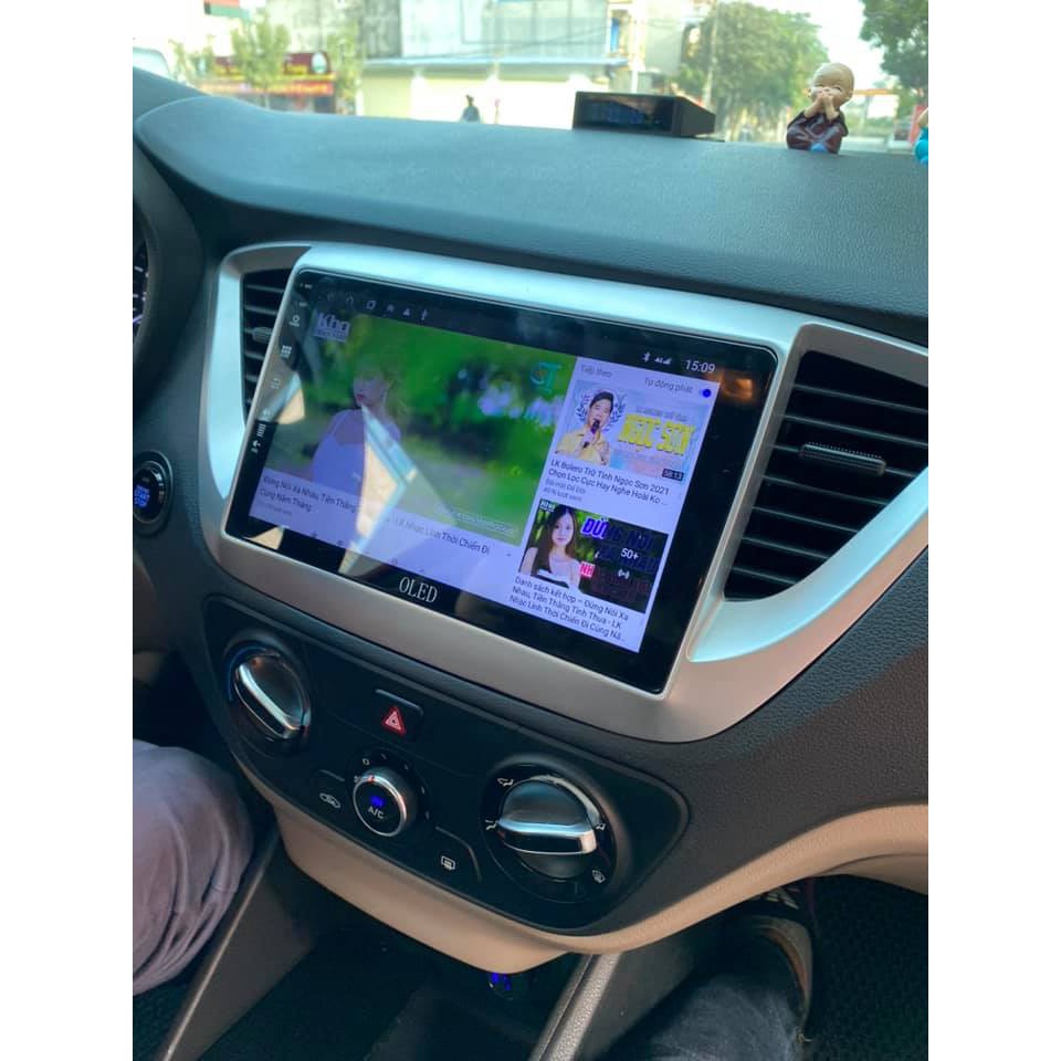 Màn hình Android OLED C2 theo xe Accent 2016-2020