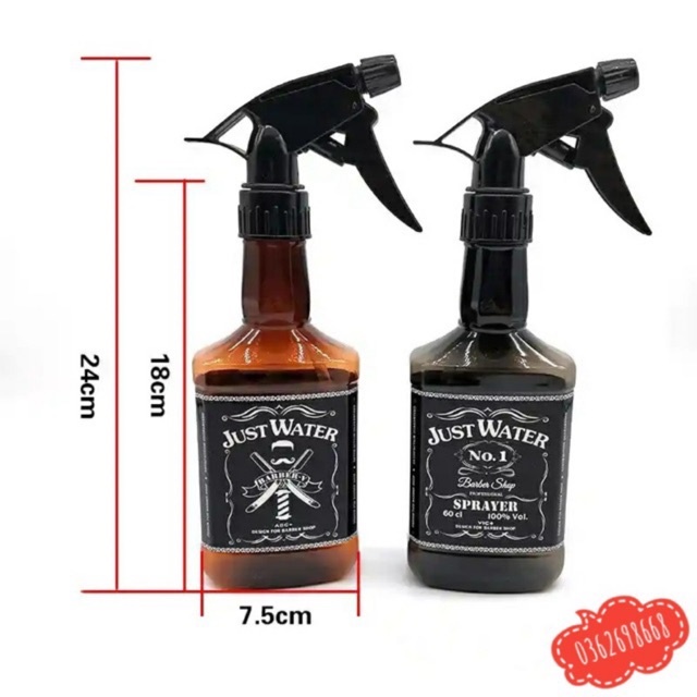 Bình xịt cắt tóc barber
