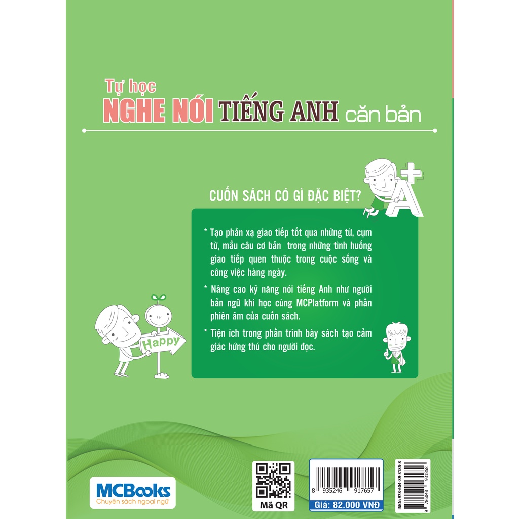 Sách - Tự Học Nghe Nói Tiếng Anh Căn Bản Mcbooks